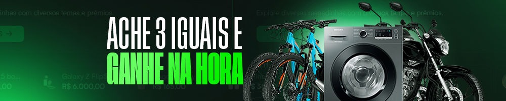 Prêmios até R$ 20.000,00 NO PIX