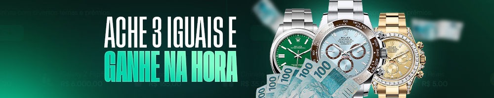 Prêmios até R$ 15.000,00 NO PIX
